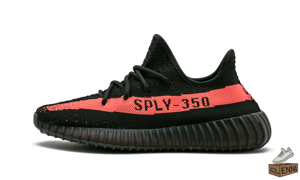 adidas Yeezy Boost 350 V2 Noyau Noir Rouge