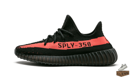 adidas Yeezy Boost 350 V2 Noyau Noir Rouge