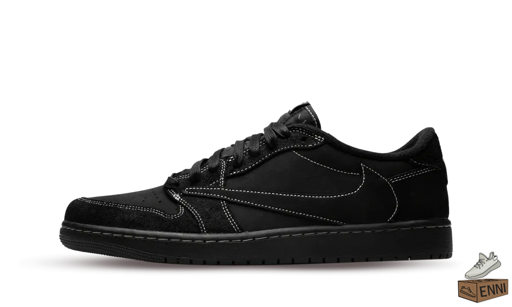 Air Jordan 1 Low Black Phantom Travis Scott