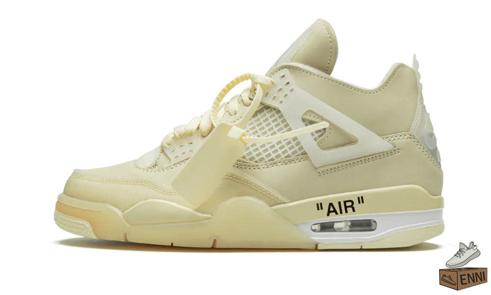 Air Jordan 4 Off-White Sail