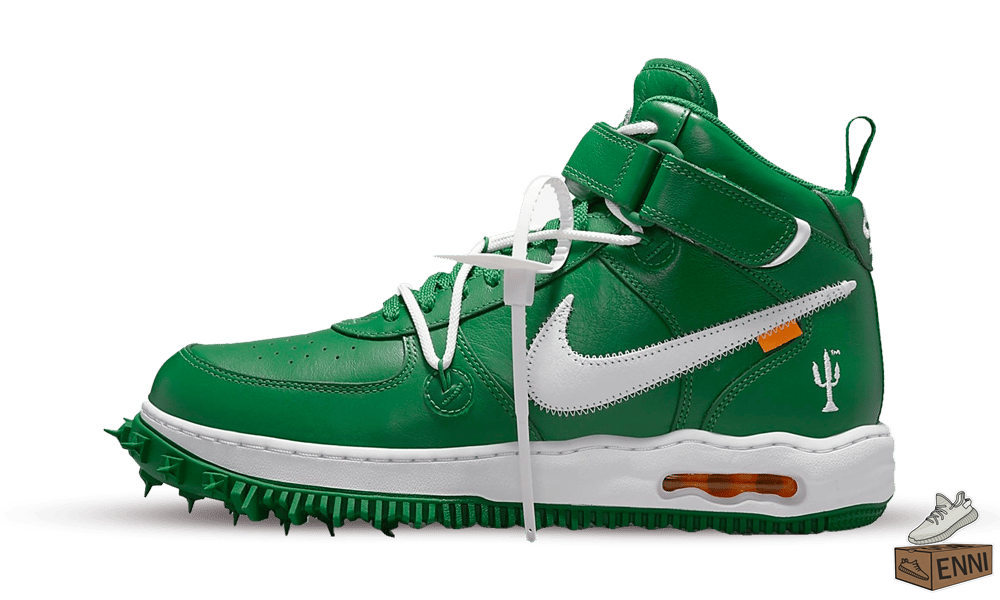 Nike Air Force 1 Mid Off-White Pine Green