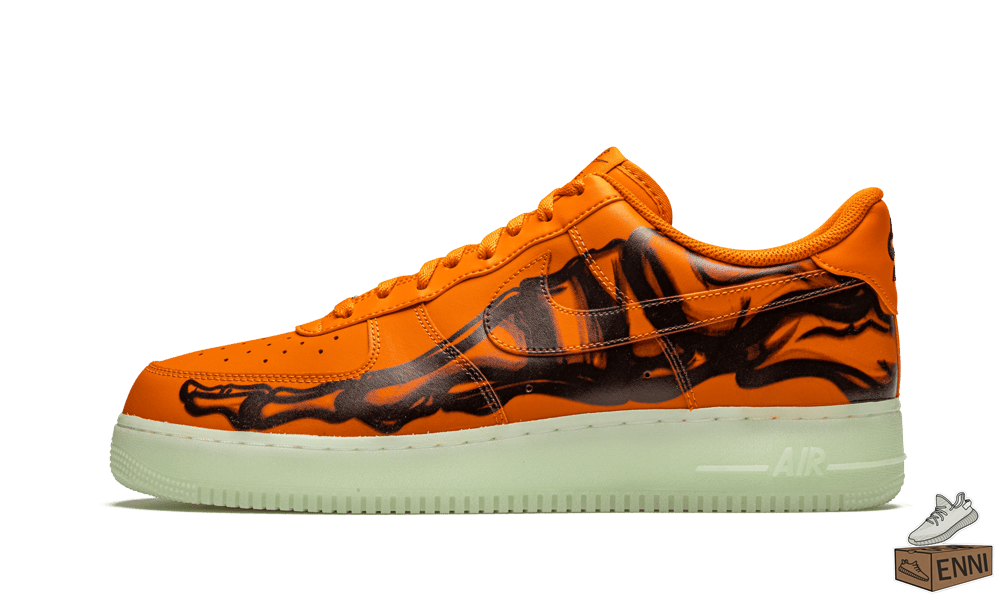 Nike Air Force 1 Low Squelette Orange