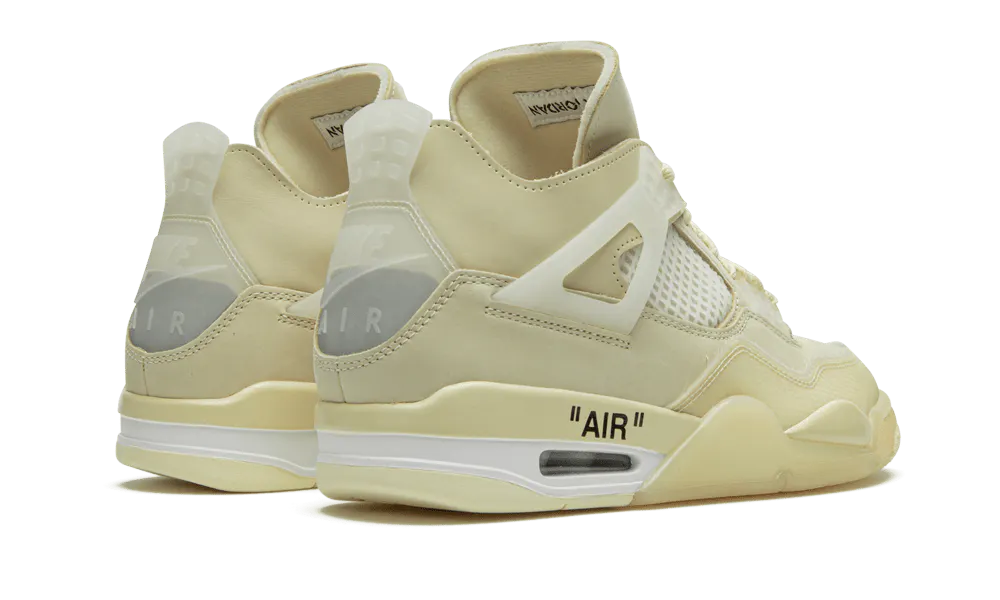 Air Jordan 4 Off-White Sail