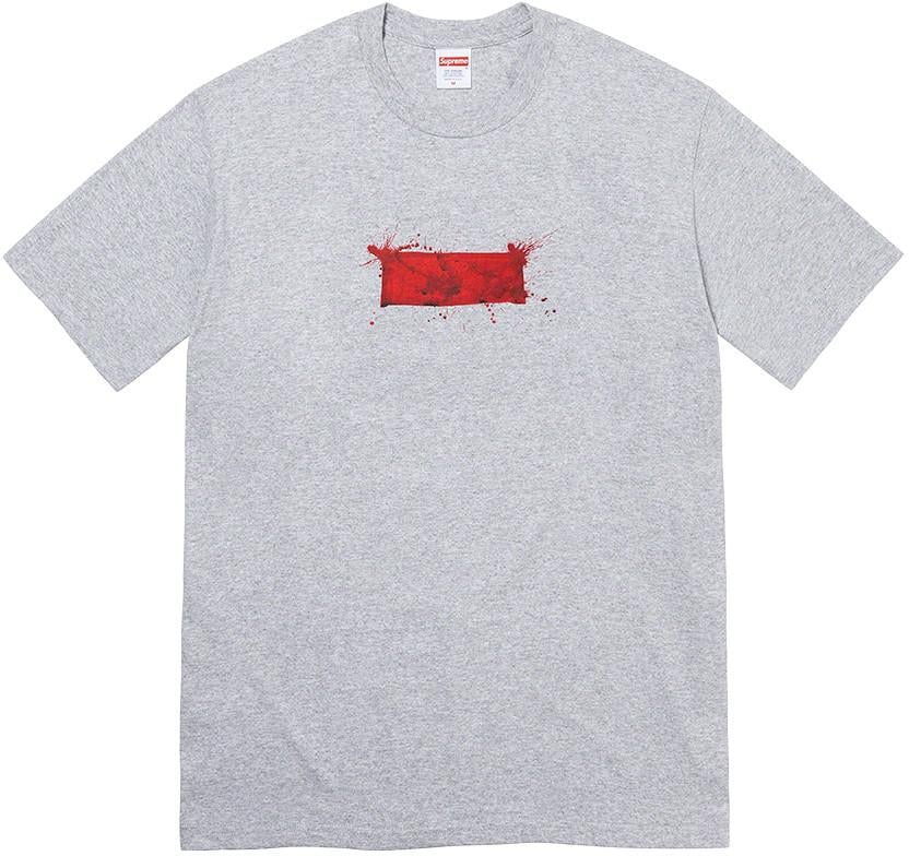 Supreme Ralph Steadman Box Logo T-Shirt (Grey)