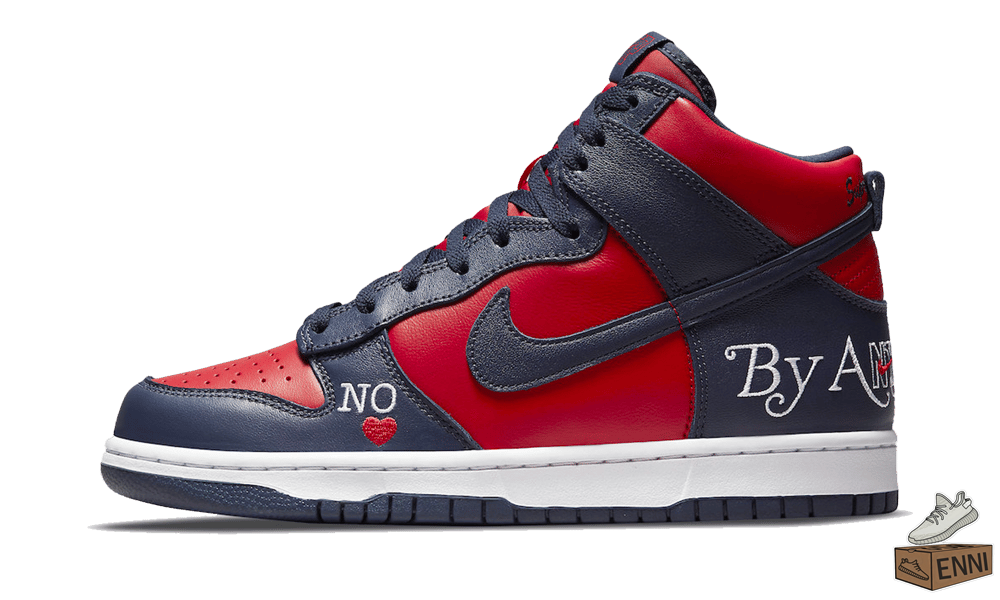 Nike SB Dunk High Supreme By Any Means Blue/Red