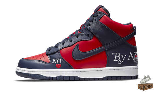 Nike SB Dunk High Supreme By Any Means Blue/Red